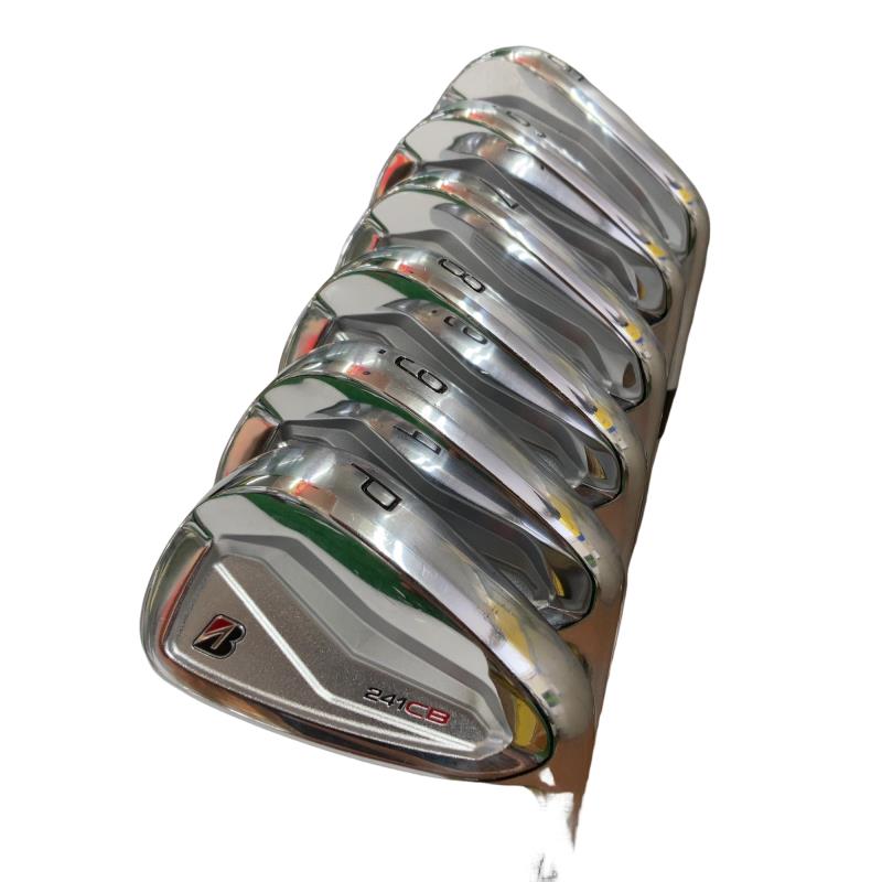【中古】 ブリヂストン BRIDGESTONE 241CB 6S アイアンセット IR 純正特注シャフト (フレックスS) メンズ 男性用 右利き 右用 Cランク ゴルフクラブ|ゴルフパートナー 中古クラブ店