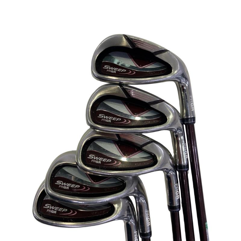 【中古】 プロギア Sweep CT-13 5S レディース アイアンセット IR sweep (フレックスL) レディース 女性用 右利き 右用 Cランク ゴルフクラブ｜ゴルフパートナー 中古クラブ店