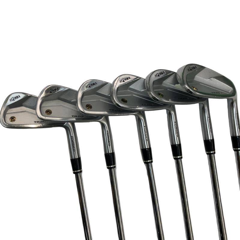 【中古】 本間ゴルフ TOUR WORLD TR20V 6S アイアンセット IR NS PRO MODUS3 FOR T//WORLD (フレックスS) メンズ 男性用 右利き 右用 Cランク ゴルフクラブ
