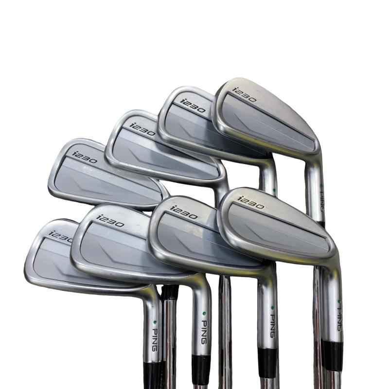 【中古】 ピン i230 9S アイアンセット IR NS PRO MODUS3 TOUR105 (フレックスS) メンズ 男性用 右利き 右用 Cランク ゴルフクラブ｜ゴルフパートナー 中古クラブ店