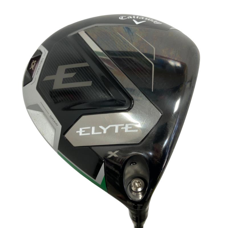 【中古】 キャロウェイ ELYTE X 10Kバージョン 10.5° ドライバー DR VENTUS GREEN 50 for CW(ELYTE DR) (フレックスS) メンズ 男性用 右利き 右用 Bランク ゴルフクラブ