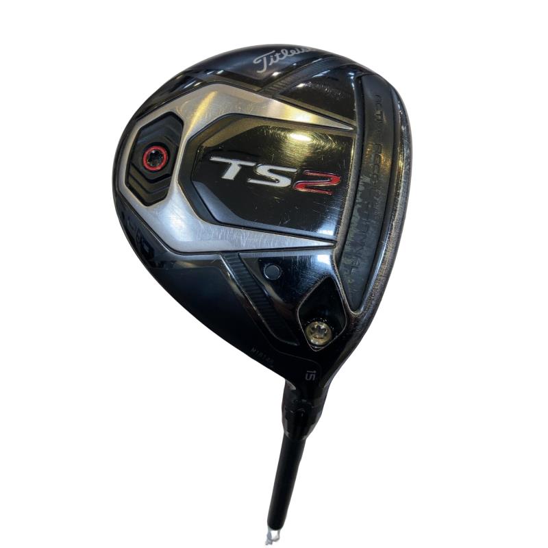 【中古】 タイトリスト TS2 15° フェアウェイウッド FW リシャフト (フレックスその他) メンズ 男性用 右利き 右用 Cランク ゴルフクラブ