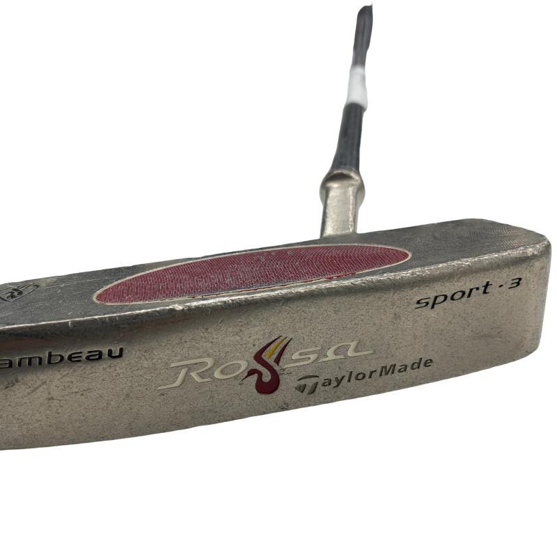 【中古】 テーラーメイド Rossa Lambeau Sport 3 33インチ パター PT スチール (フレックスその他) メンズ 男性用 右利き 右用 Dランク ゴルフクラブ