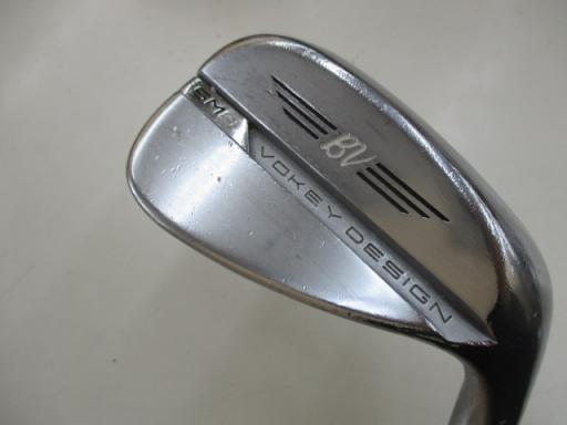 【中古】 タイトリスト VOKEY SPIN MILLED SM8 ツアークロム 46°/10°F ウェッジ WG リシャフト (フレックスその他) メンズ 男性用 右利き 右用 Cランク ゴルフクラブ