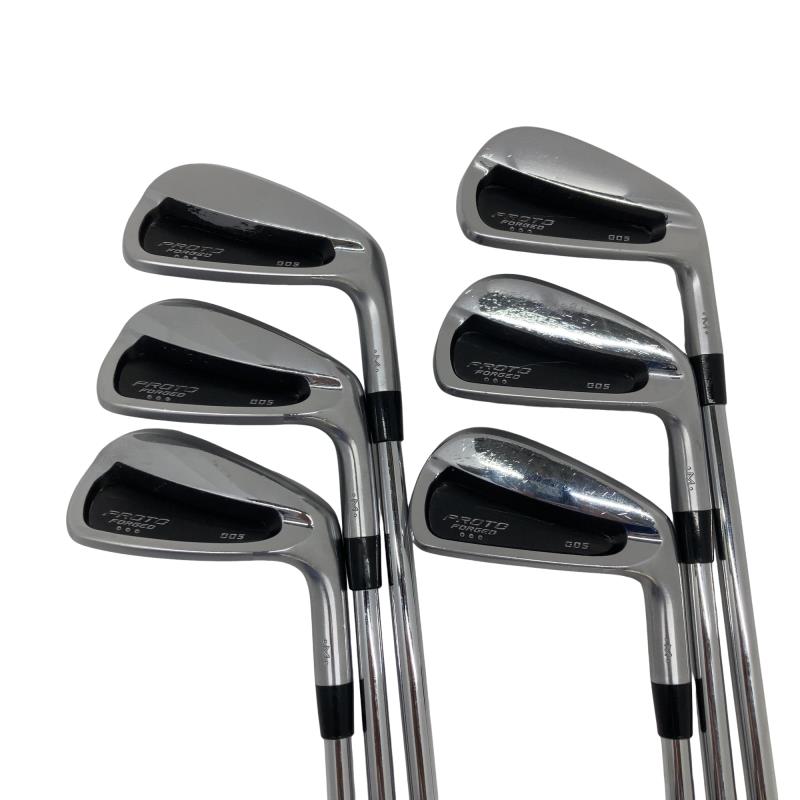 【中古】 PROTO-CONCEPT PROTO-CONCEPT FORGED IRON TOUR PC C05 6S アイアンセット IR 純正特注シャフト (フレックスその他) メンズ 男性用 右利き 右用 Cランク ゴルフクラブ