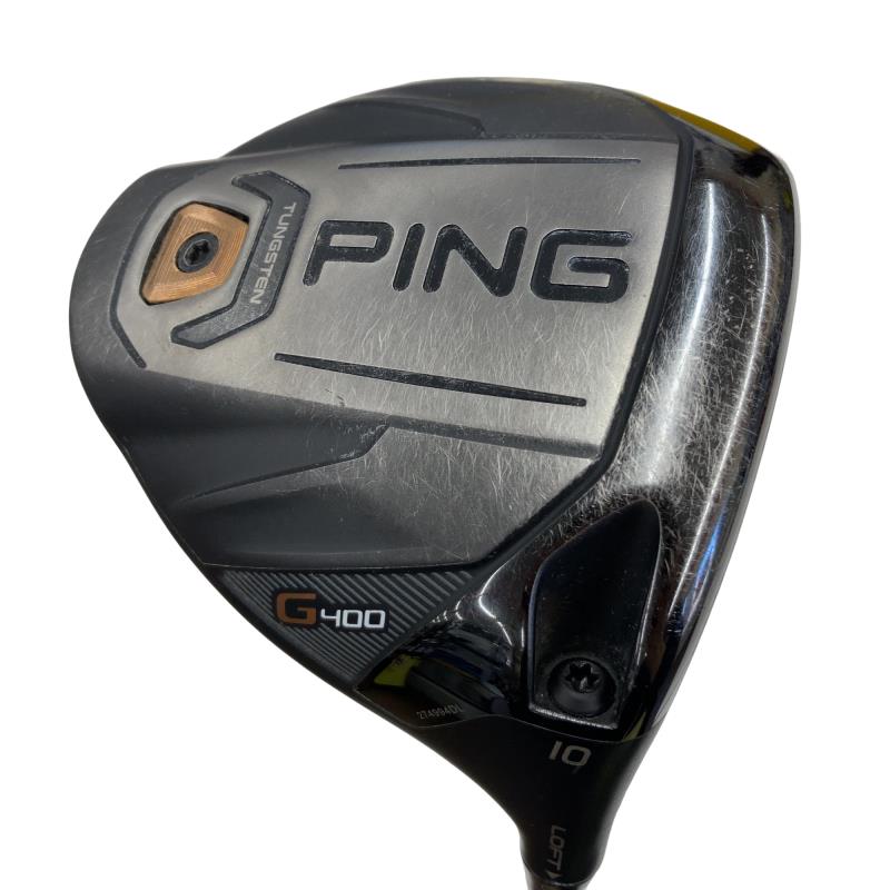 【中古】 ピン G400 LST 10° １番ウッド DR リシャフト (フレックス余分の物) メンズ 成人男性用 右利き 右用 D価値づける ゴルフ野球クラブ