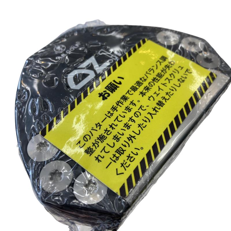 【中古】 L.A.B.GOLF L.A.B.GOLF OZ.1i HS(BLACK) 34in パター PT スチール写真 (フレックス余分の物) メンズ 成人男性用 右利き 右用 A価値づける ゴルフ野球クラブ