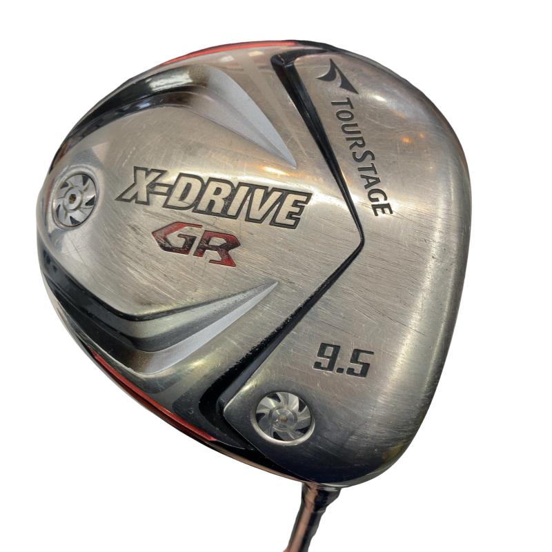 【中古】 ブリヂストン TOURSTAGE X-DRIVE GR(2012)  9.5° １番ウッド DR Tour AD B12-03w (フレックスS) メンズ 成人男性用 右利き 右用 C位置づける ゴルフ野球クラブ