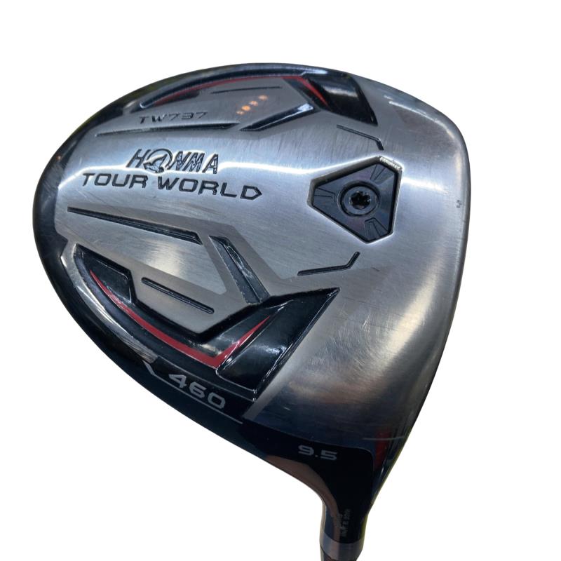 【中古】 本間ゴルフ TOUR WORLD TW737 460  9.5° １番ウッド DR VIZARD EX-A65 (フレックスS) メンズ 成人男性用 右利き 右用 C序列付ける ゴルフ野球クラブ