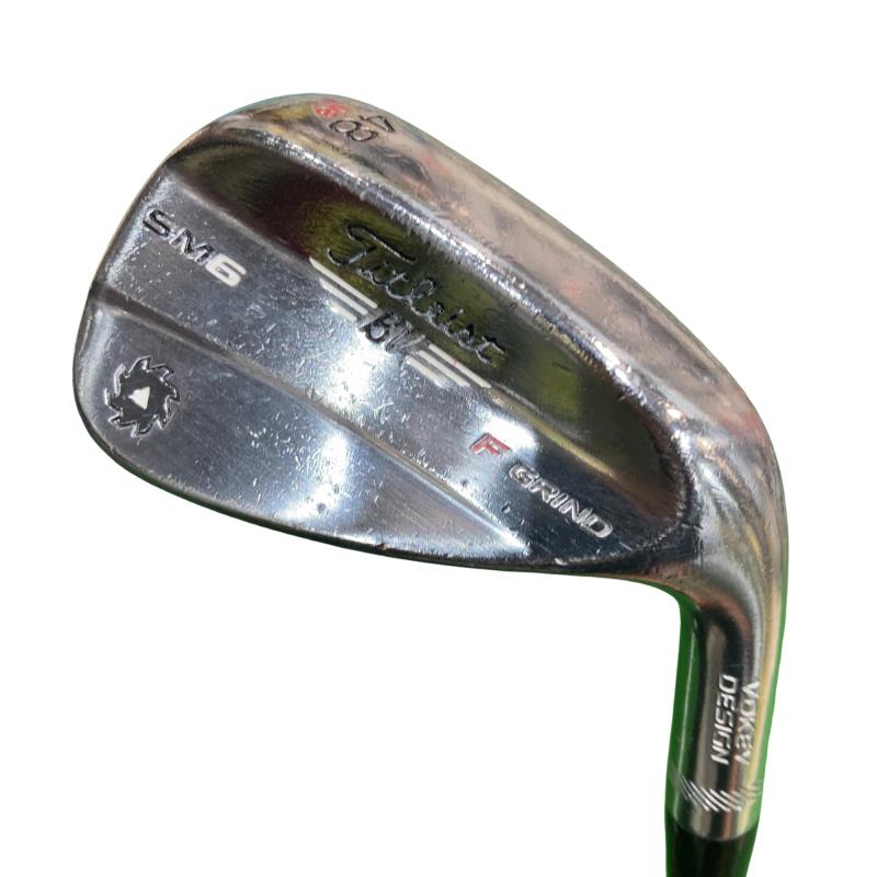 【中古】 タイトリスト VOKEY SPIN MILLED SM6 周遊旅行Cr 48°/08°F ウェッジ WG NS PRO MODUS3 TOUR120 (フレックスS) メンズ 成人男性用 右利き 右用 C価値づける ゴルフ野球クラブ