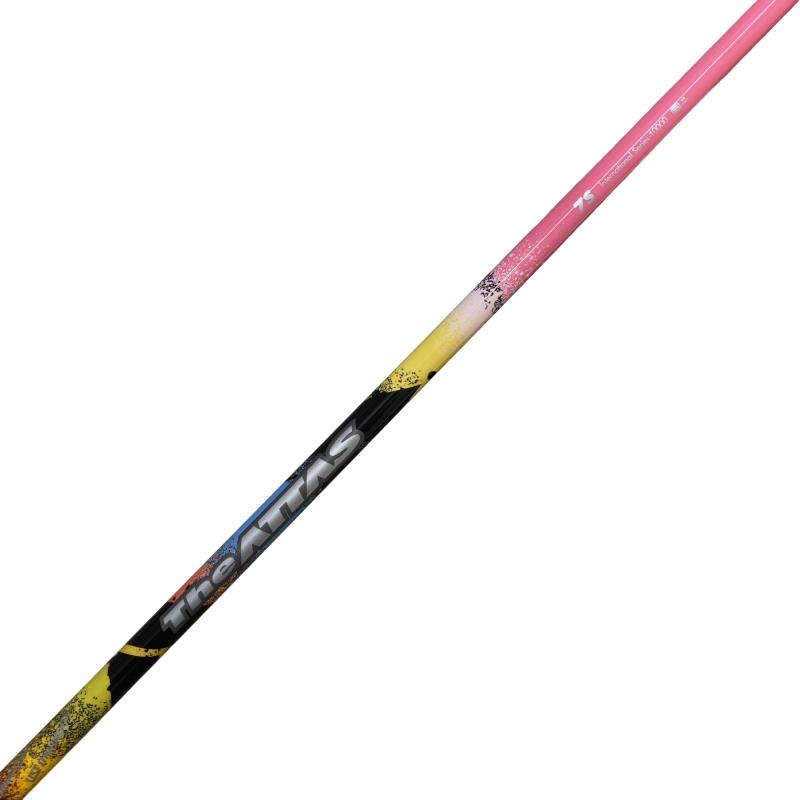 【中古】 キャロウェイスリーブ付き(QUANTUM系) マミヤフェアウェイウッド用 シャフト The ATTAS 7(ピンク) (フレックスS)Bランク ゴルフクラブ｜ゴルフパートナー 中古クラブ店