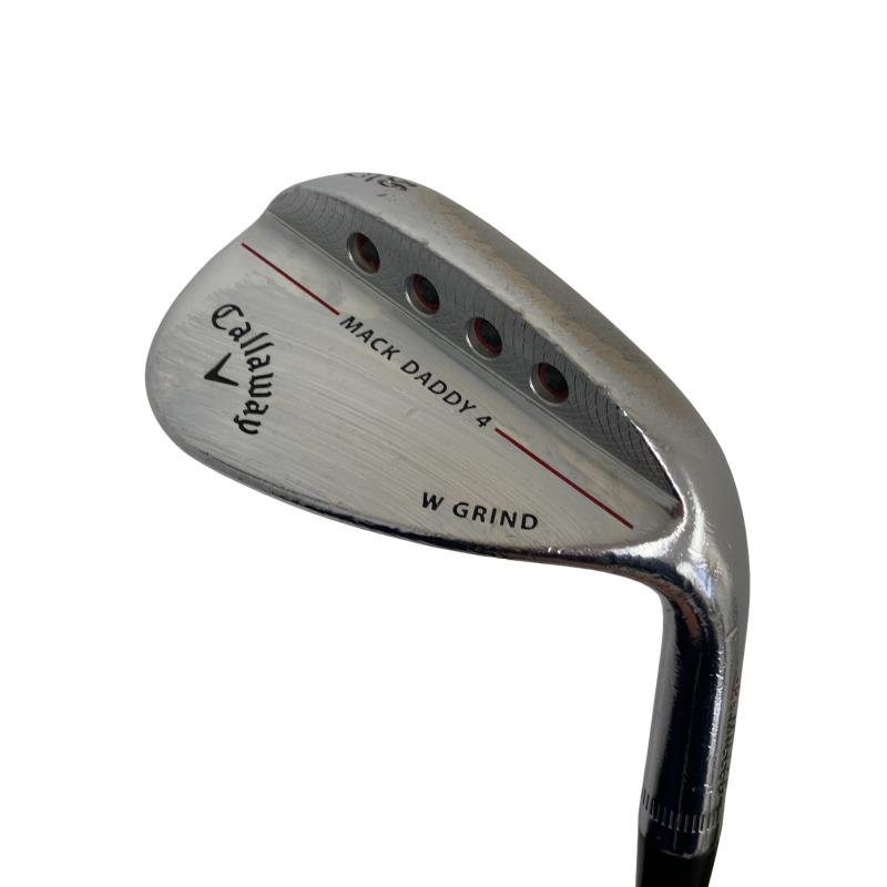 【中古】 キャロウェイ MACK DADDY 4 Crメッキ 56°/12°W ウェッジ WG NS PRO 950GH (フレックスS) メンズ 成人男性用 右利き 右用 C位置づける ゴルフ野球クラブ