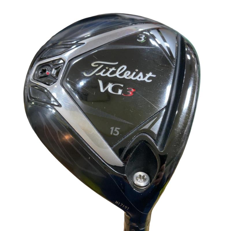【中古】 タイトリスト Titleist VG3(2018) 3W フェアウェイウッド FW Titleist VG F(2018) (フレックスS) メンズ 男性用 右利き 右用 Cランク ゴルフクラブ