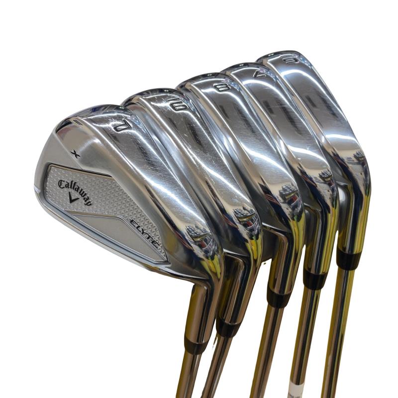 【中古】 キャロウェイ ELYTE X  5S アイアン仕掛ける IR NS PRO 750GH neo (フレックスS) メンズ 成人男性用 右利き 右用 C価値づける ゴルフ野球クラブ