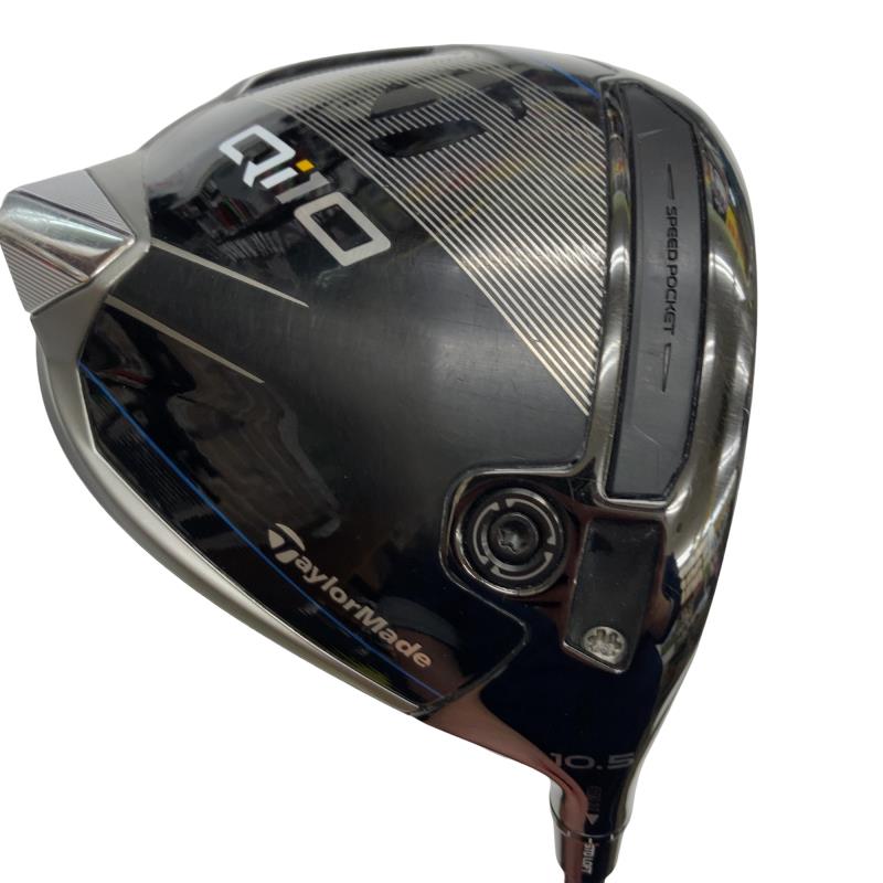 【中古】 テーラーメイド Qi10 10.5° ドライバー DR Diamana BLUE TM50(Qi10 DR) (フレックスSR) メンズ 男性用 右利き 右用 Cランク ゴルフクラブ