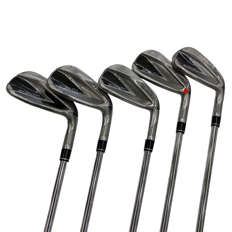 【中古】 テーラーメイド STEALTH 5S アイアンセット IR KBS MAX MT85 JP (フレックスS) メンズ 男性用 右利き 右用 Cランク ゴルフクラブ