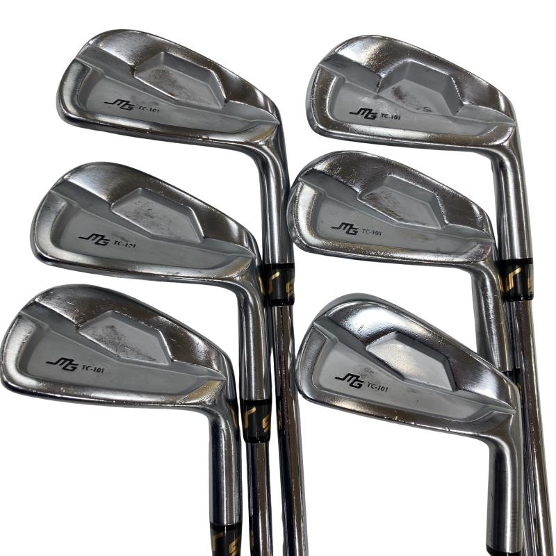 【中古】 三浦技研 TC-101 6S アイアンセット IR 純正特注シャフト (フレックスS) メンズ 男性用 右利き 右用 Cランク ゴルフクラブ