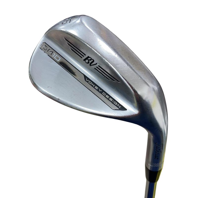 【中古】 タイトリスト VOKEY SPIN MILLED SM10 ツアークロム 56°/12°D ウェッジ WG BV 105 (フレックスその他) メンズ 男性用 右利き 右用 Cランク ゴルフクラブ