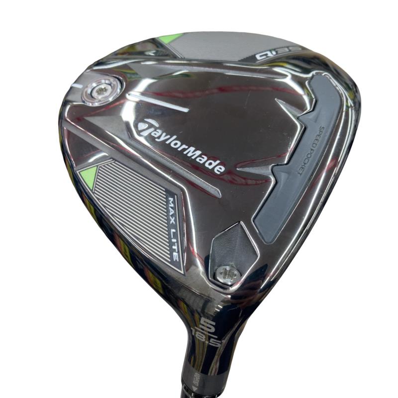 【中古】 テーラーメイド Qi35 MAX LITE 5W フェアウェイウッド FW AIR SPEEDER TM(Qi35 FW) (フレックスR) メンズ 男性用 右利き 右用 Bランク ゴルフクラブ