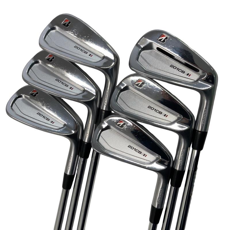 【中古】 ブリヂストン TOUR B 201CB 6S アイアン書き割り IR NS PRO MODUS3 TOUR105 (フレックスS) メンズ 成人男性用 右利き 右用 C位置づける ゴルフ野球クラブ