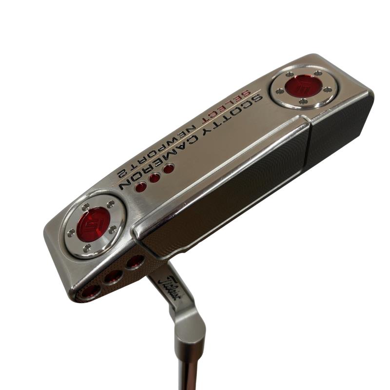 【中古】 タイトリスト SCOTTY CAMERON select NEWPORT 2(2018) 34in パター PT スチール写真 (フレックス余分の物) メンズ 成人男性用 右利き 右用 C価値づける ゴルフ野球クラブ
