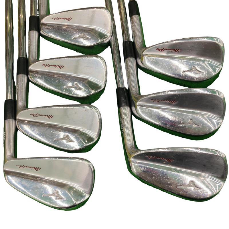 【中古】 ミズノ Mizuno Pro 120 8S アイアン仕掛ける IR 完全無欠特注立て坑 (フレックスX) メンズ 成人男性用 右利き 右用 C価値づける ゴルフ野球クラブ