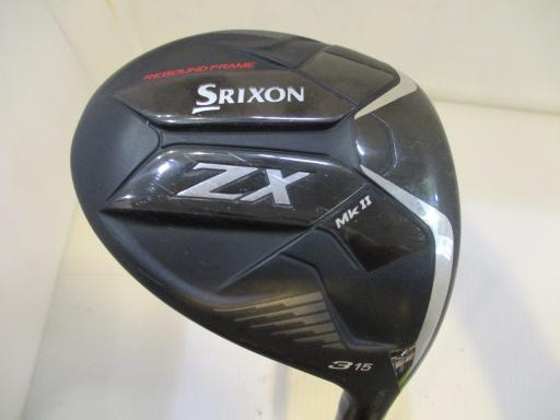 【中古】 ダンロップ SRIXON ZX Mk II 3W フェアウェイウッド FW リシャフト (フレックスその他) メンズ 男性用 右利き 右用 Bランク ゴルフクラブ 14,445円