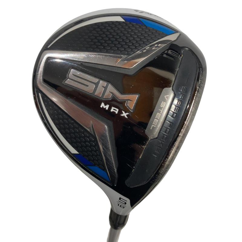 【中古】 テーラーメイド SIM MAX 5W レディース フェアウェイウッド FW TENSEI BLUE TM40(FW) (フレックスL) レディース 女性用 右利き 右用 Cランク ゴルフクラブ