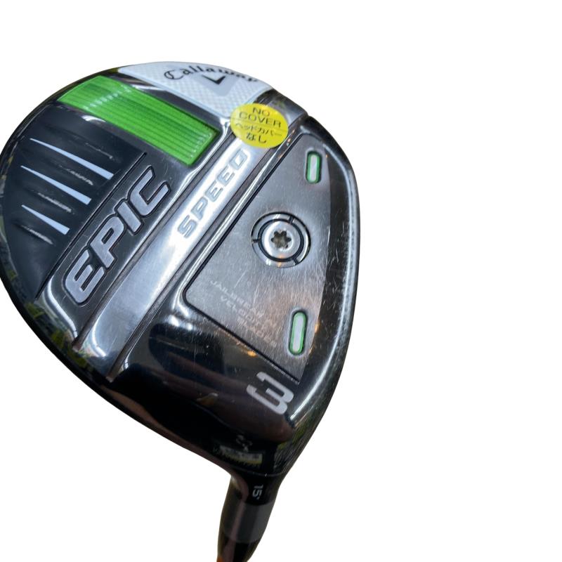 【中古】 キャロウェイ EPIC SPEED 3W フェアウェイウッド FW リシャフト (フレックスその他) メンズ 男性用 右利き 右用 Cランク ゴルフクラブ