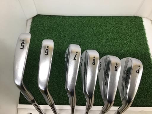 【中古】 キャロウェイ APEX PRO(2021) 6S アイアンセット IR NS PRO MODUS3 TOUR105 (フレックスS) メンズ 男性用 右利き 右用 Cランク ゴルフクラブ