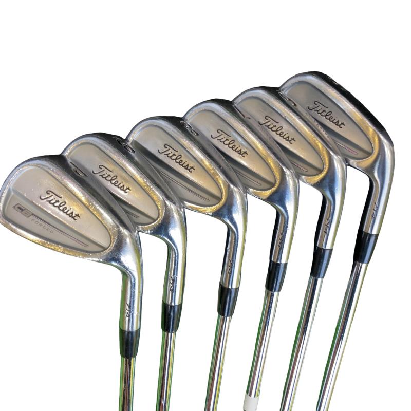 【中古】 タイトリスト Titleist CB 714 6S アイアン仕掛ける IR NS PRO 950GH (フレックスS) メンズ 成人男性用 右利き 右用 C序列付ける ゴルフ野球クラブ