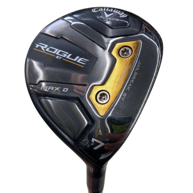 【中古】 キャロウェイ ROGUE ST MAX D 7W フェアウェイウッド FW VENTUS 5 for CW(ROGUE ST FW) (フレックスR) メンズ 男性用 右利き 右用 Cランク ゴルフクラブ 15,471円