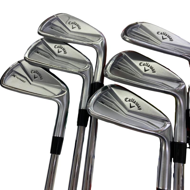 【中古】 キャロウェイ X FORGED(2024) 6S アイアンセット IR NS PRO MODUS3 TOUR105 (フレックスS) メンズ 男性用 右利き 右用 Cランク ゴルフクラブ