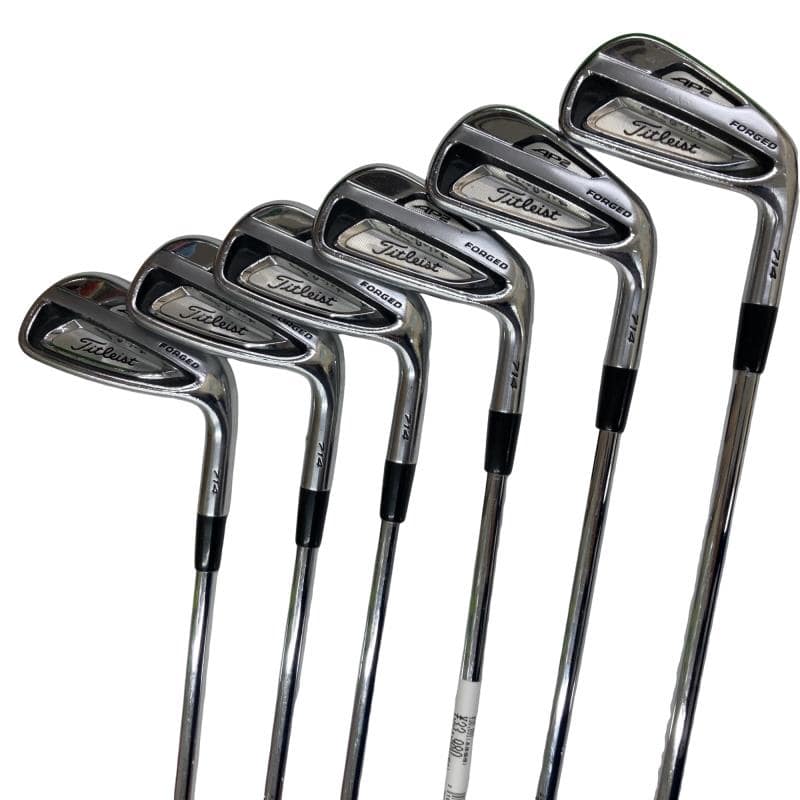 【中古】 タイトリスト Titleist AP2 714 6S アイアン書き割り IR 純然たる特注矢がら (フレックスS) メンズ 成人男性用 右利き 右用 C位置づける ゴルフ野球クラブ