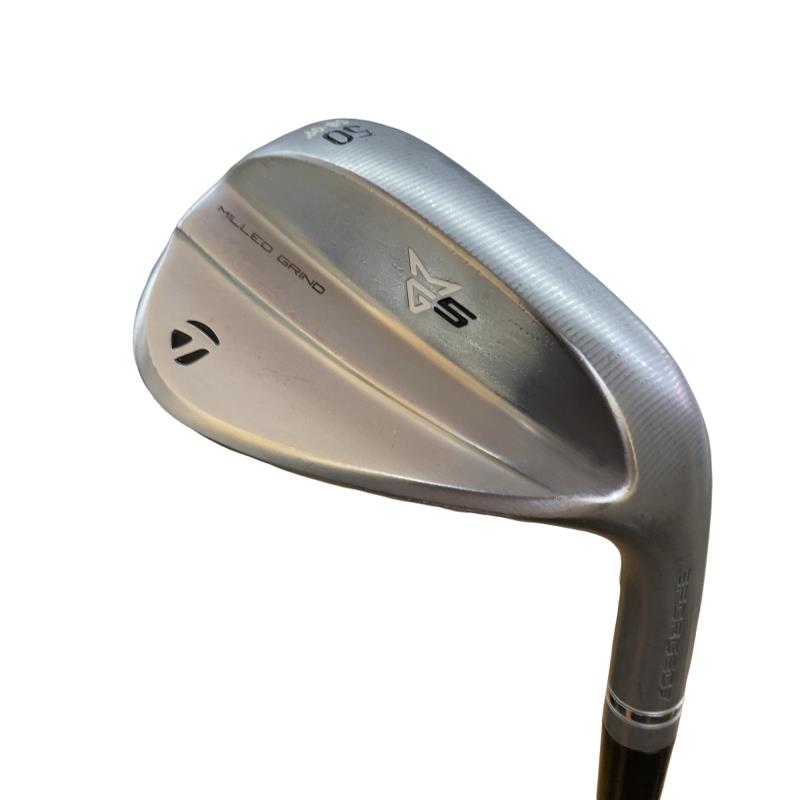【中古】 テーラーメイド Taylor Made MILLED GRIND 5 50°/09°SB ウェッジ WG 純正特注シャフト (フレックスS) メンズ 男性用 右利き 右用 Cランク ゴルフクラブ|ゴルフパートナー 中古クラブ店