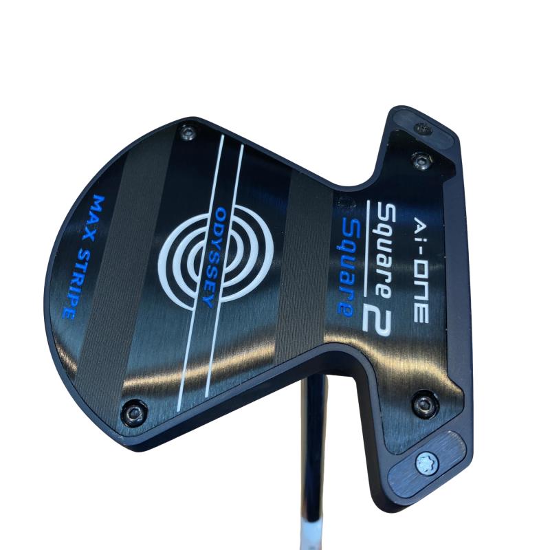 【中古】 オデッセイ Ai-ONE SQUARE 2 SQUARE MAX STRIPE 34インチ パター PT STROKE LAB 90 スチール (フレックスその他) メンズ 男性用 右利き 右用 Bランク ゴルフクラブ｜ゴルフパートナー 中古クラブ店 20,994円