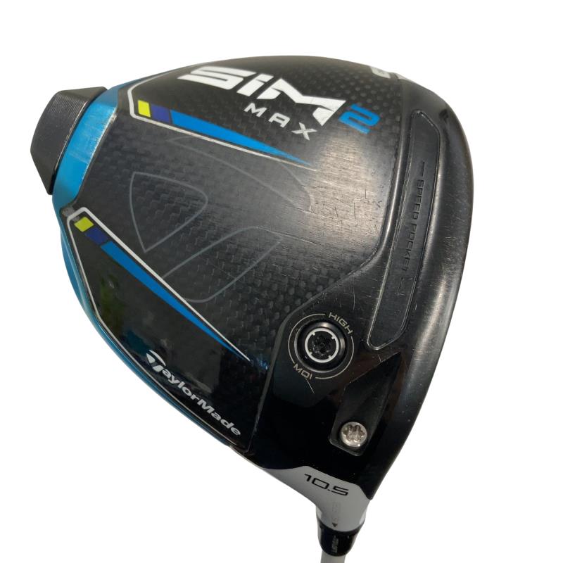 【中古】 テーラーメイド SIM2 MAX 10.5° ドライバー DR リシャフト (フレックスその他) メンズ 男性用 右利き 右用 Cランク ゴルフクラブ