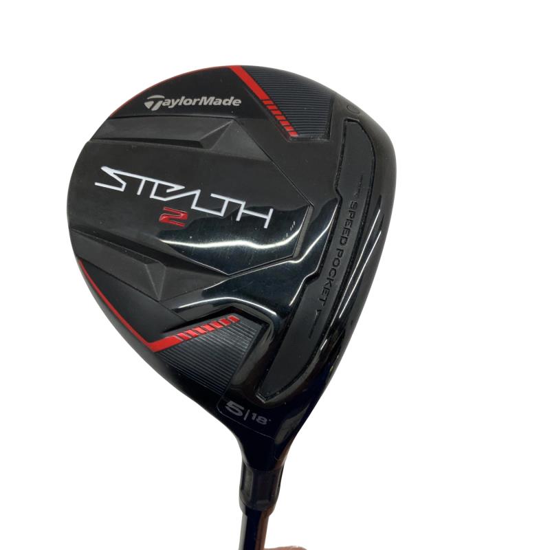 【中古】 テーラーメイド STEALTH2 5W フェアウェイウッド FW TENSEI RED TM50(STEALTH FW) (フレックスSR) メンズ 男性用 右利き 右用 Cランク ゴルフクラブ
