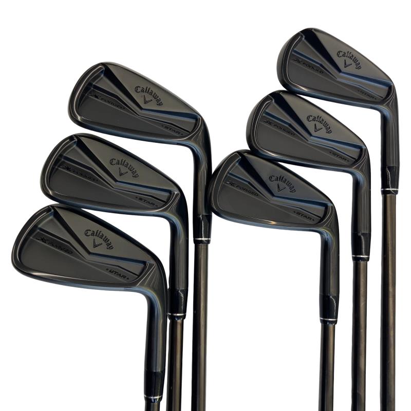 【中古】 キャロウェイ X FORGED STAR(2024) BLACK 6S アイアン書き割り IR NS PRO 950GH neo (フレックスS) メンズ 成人男性用 右利き 右用 B位置づける ゴルフ野球クラブ