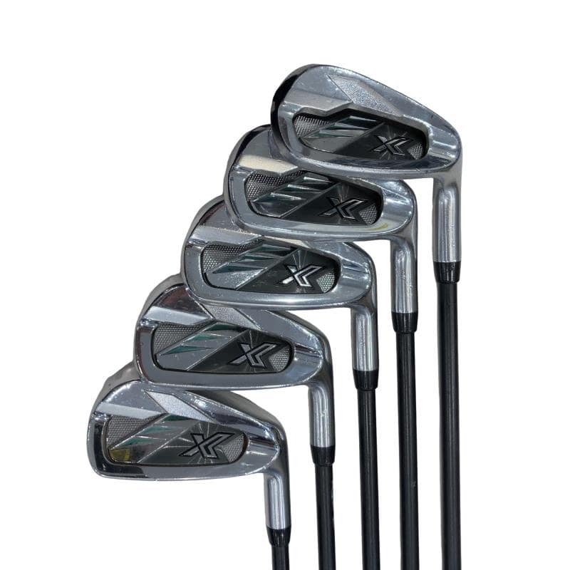 【中古】 ダンロップ XXIO(2022) eks 5S アイアン仕掛ける IR Miyazaki AX-2(IR) (フレックスS) メンズ 成人男性用 右利き 右用 C価値づける ゴルフ野球クラブ