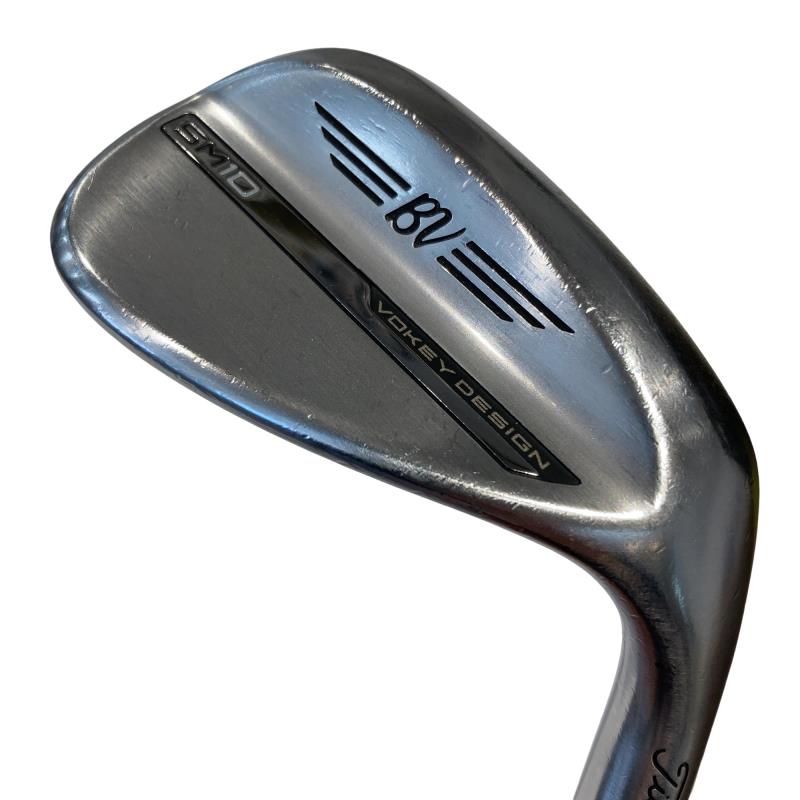 【中古】 タイトリスト VOKEY SPIN MILLED SM10 ツアークロム 56°/10°S ウェッジ WG Dynamic Gold (フレックスS) メンズ 男性用 右利き 右用 Dランク ゴルフクラブ