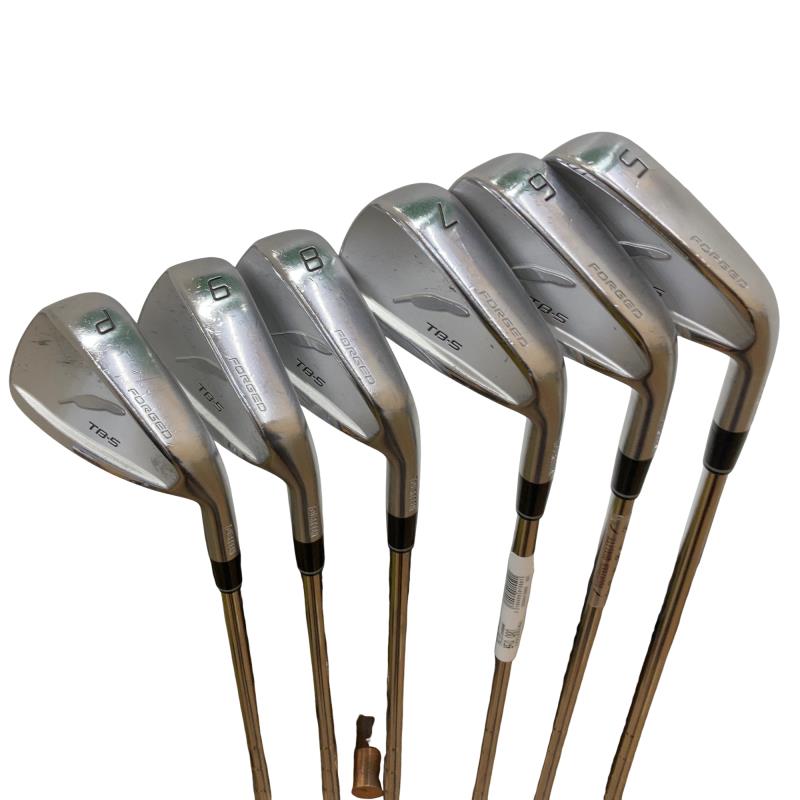 【中古】 フォーティーン TB-5 FORGED 6S アイアンセット IR 純正特注シャフト (フレックスS) メンズ 男性用 右利き 右用 Dランク ゴルフクラブ｜ゴルフパートナー 中古クラブ店