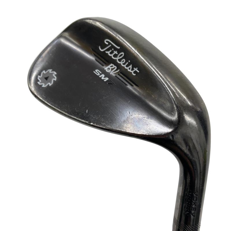 【中古】 タイトリスト VOKEY SPIN MILLED SM7 ブラッシュドスチール 56°/14°F ウェッジ WG NS PRO 950GH (フレックスS) メンズ 男性用 右利き 右用 Cランク ゴルフクラブ