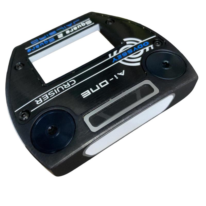 【中古】 オデッセイ Ai-ONE SQUARE 2 SQUARE JAILBIRD CRUISER 38in パター PT STROKE LAB 140 スチール写真 (フレックス余分の物) メンズ 成人男性用 右利き 右用 C位置づける ゴルフ野球クラブ