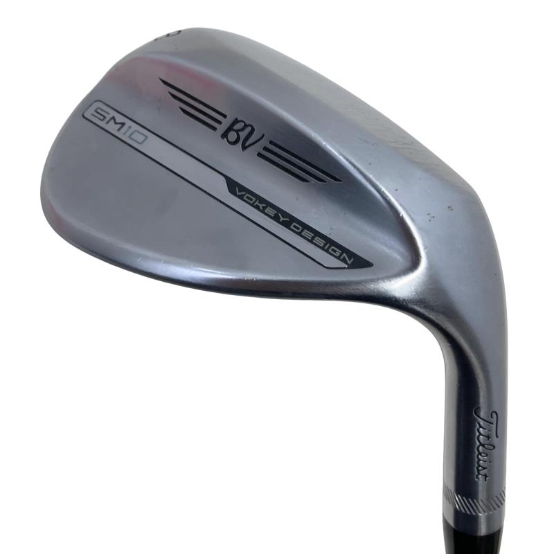 【中古】 タイトリスト VOKEY SPIN MILLED SM10 ツアークロム 58°/08°M ウェッジ WG Dynamic Gold (フレックスS) メンズ 男性用 右利き 右用 Cランク ゴルフクラブ