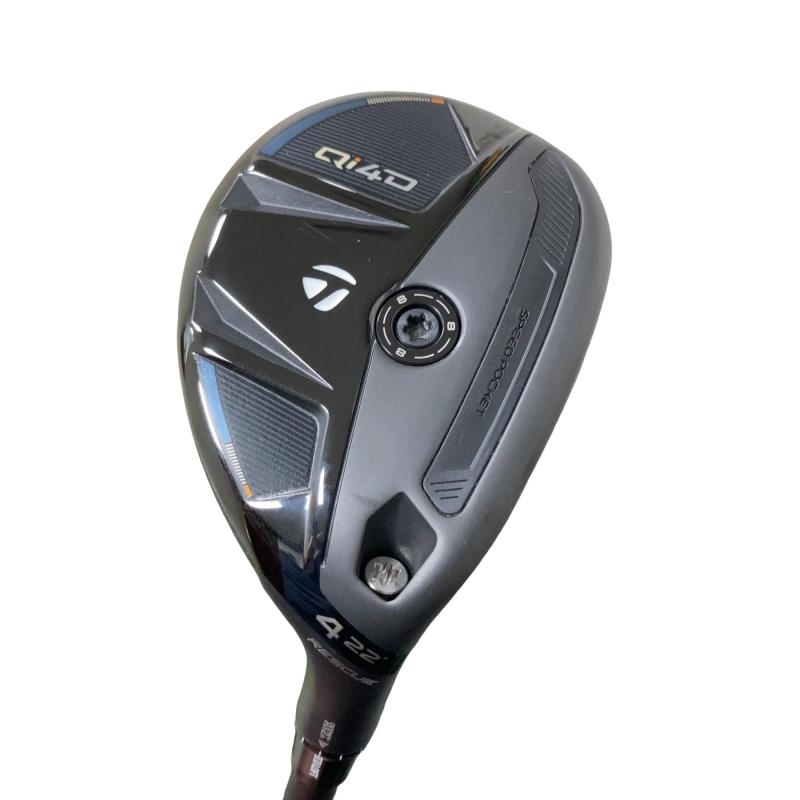 【中古】 テーラーメイド Qi4D U4 ユーティリティ UT 純正特注シャフト (フレックスX) メンズ 男性用 右利き 右用 Bランク ゴルフクラブ