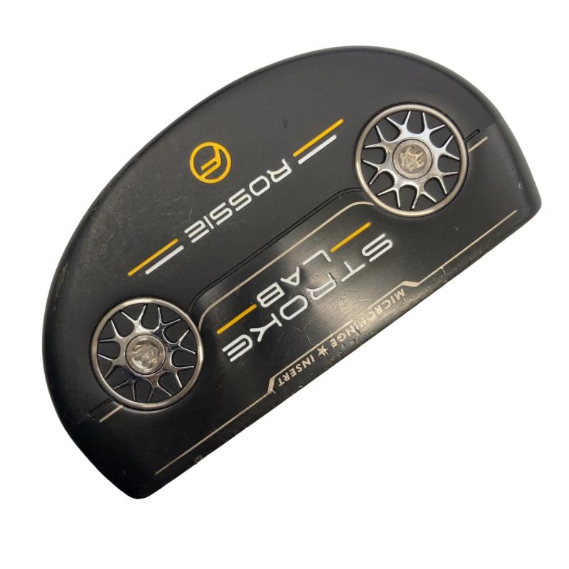 【中古】 オデッセイ STROKE LAB BLACK ROSSIE FLOW 34インチ パター PT STROKE LAB BLACK (フレックスその他) メンズ 男性用 右利き 右用 Dランク ゴルフクラブ