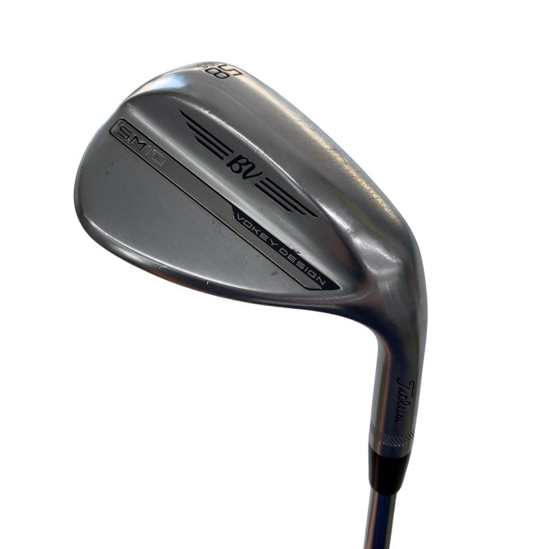 【中古】 タイトリスト VOKEY SPIN MILLED SM10 ツアークロム 58&deg;/10&deg;S ウェッジ WG Dynamic Gold (フレックスS) メンズ 男性用 右利き 右用 Cランク ゴルフクラブ｜ゴルフパートナー 中古クラブ店
