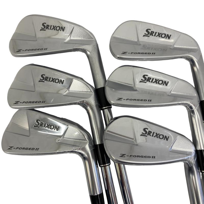 【中古】 ダンロップ SRIXON Z-FORGED II 6S アイアンセット IR KBS TOUR 120 (フレックスS) メンズ 男性用 右利き 右用 Aランク ゴルフクラブ