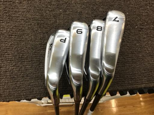 【中古】 本間ゴルフ TOUR WORLD Vx 5S アイアンセット IR VIZARD EZ-C (フレックスS) メンズ 男性用 右利き 右用 Cランク ゴルフクラブ